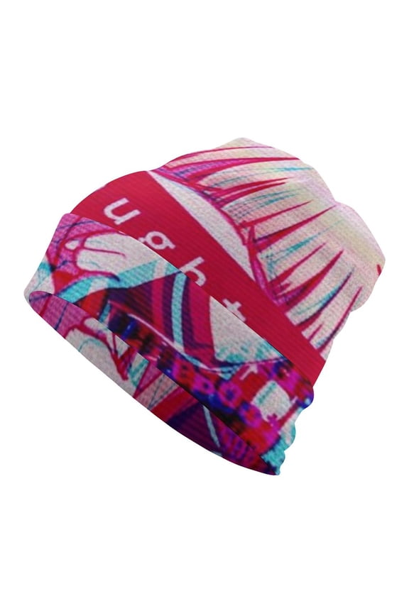 My Hero Academia Himiko Toga Unisex Beanie Hats Cuffed Skull Cap Fall Winter Warm Hat Pullover Cap Leisure Cap for Women Men