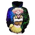 thumbnail image 1 of My Hero Academia Himiko Toga Unisex Sweatshirts Loose Pullover Sweater Hooded Hoodie 3D Printing Jacket Winter Fall Clothes 4XL, 1 of 7