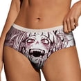 thumbnail image 1 of My Hero Academia Himiko Toga Womens Underwear Soft Breathable Brief Lace Panty Stretch Hipster Underpants Ladies Panties M, 1 of 7