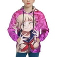 thumbnail image 1 of My Hero Academia Himiko Toga Youth Sweatshirt Hoodies Pullover 3D Print Novelty Hooded Hoody Clothes For Boys Girls Teen Clothing, 1 of 7
