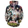 thumbnail image 1 of My Hero Academia Hoodie 3D Print Pullover Hooded Long Sleeve Sweatshirts Tops Blouse with Pocket for Mens Womens, 1 of 6