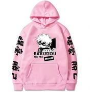 My Hero Academia Hoodie BAKUGOU Sweatshirt Anime Pullover Casual Fashion Trucksuit
