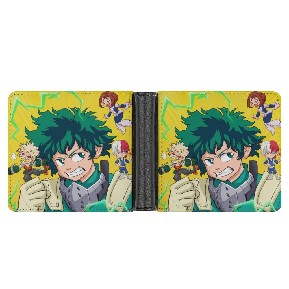 Cute Frog Bifold Wallet | PU Leather Card Holder With Coin Pocket | Fun Gift For Men, Women, Teens