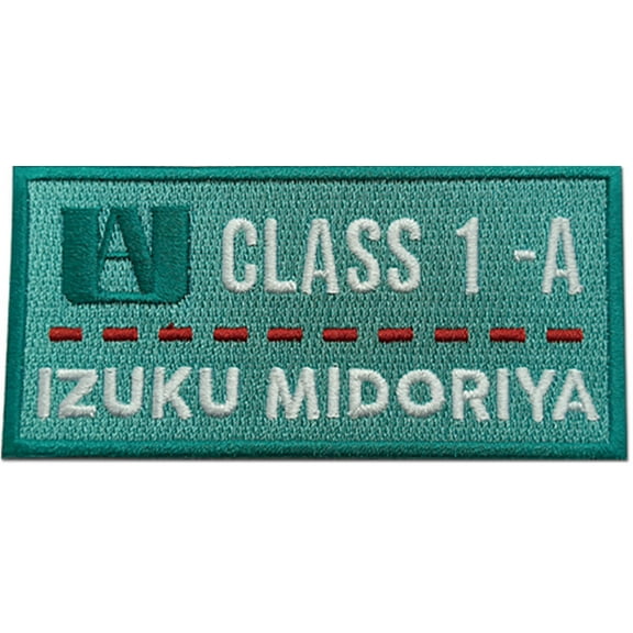 My Hero Academia Izuku Midoriya Name Green Anime Patch GE-39633