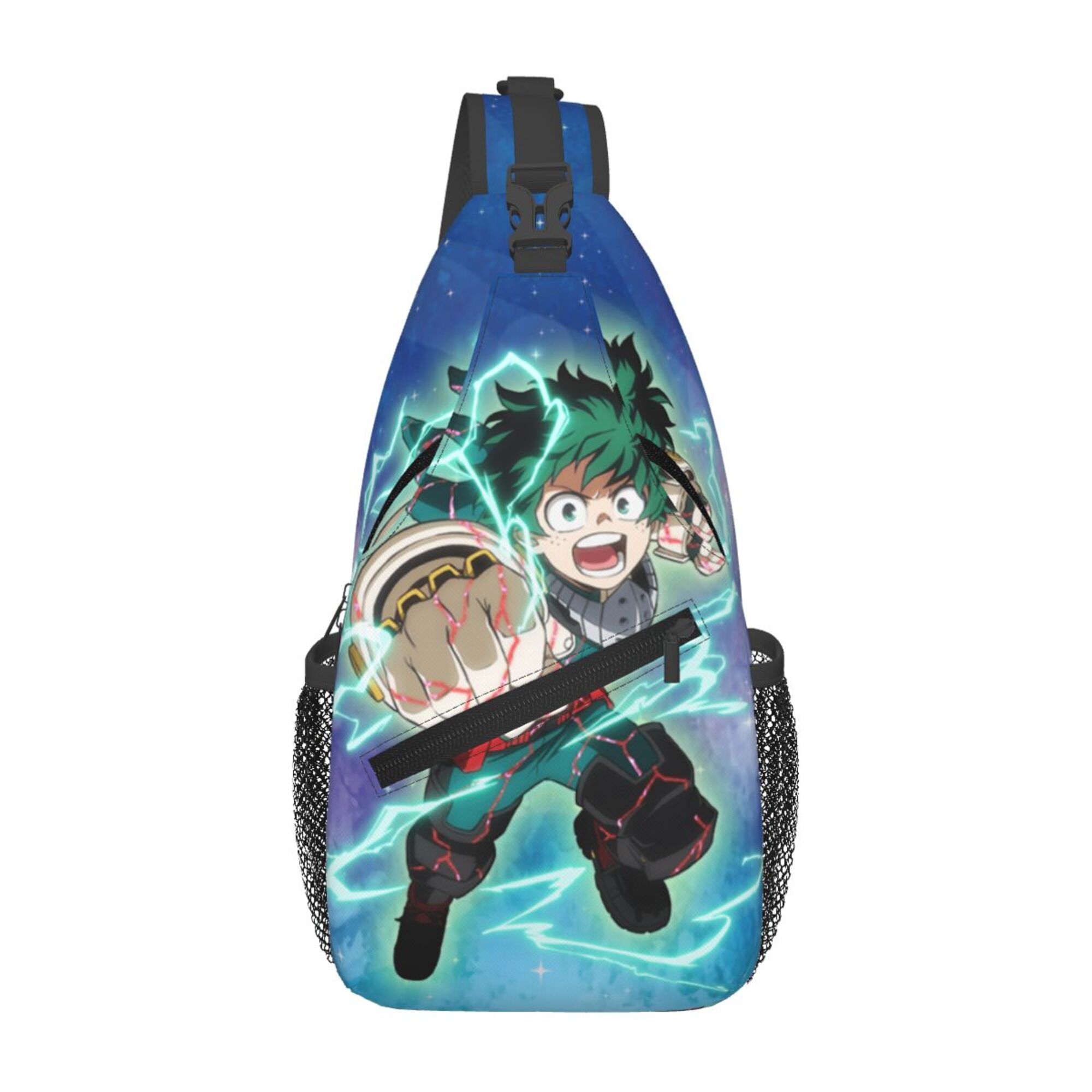 My Hero Academia x OUTDOOR Products - Izuku Midoriya Tote Shoulder Bag with Can Badge main image 1