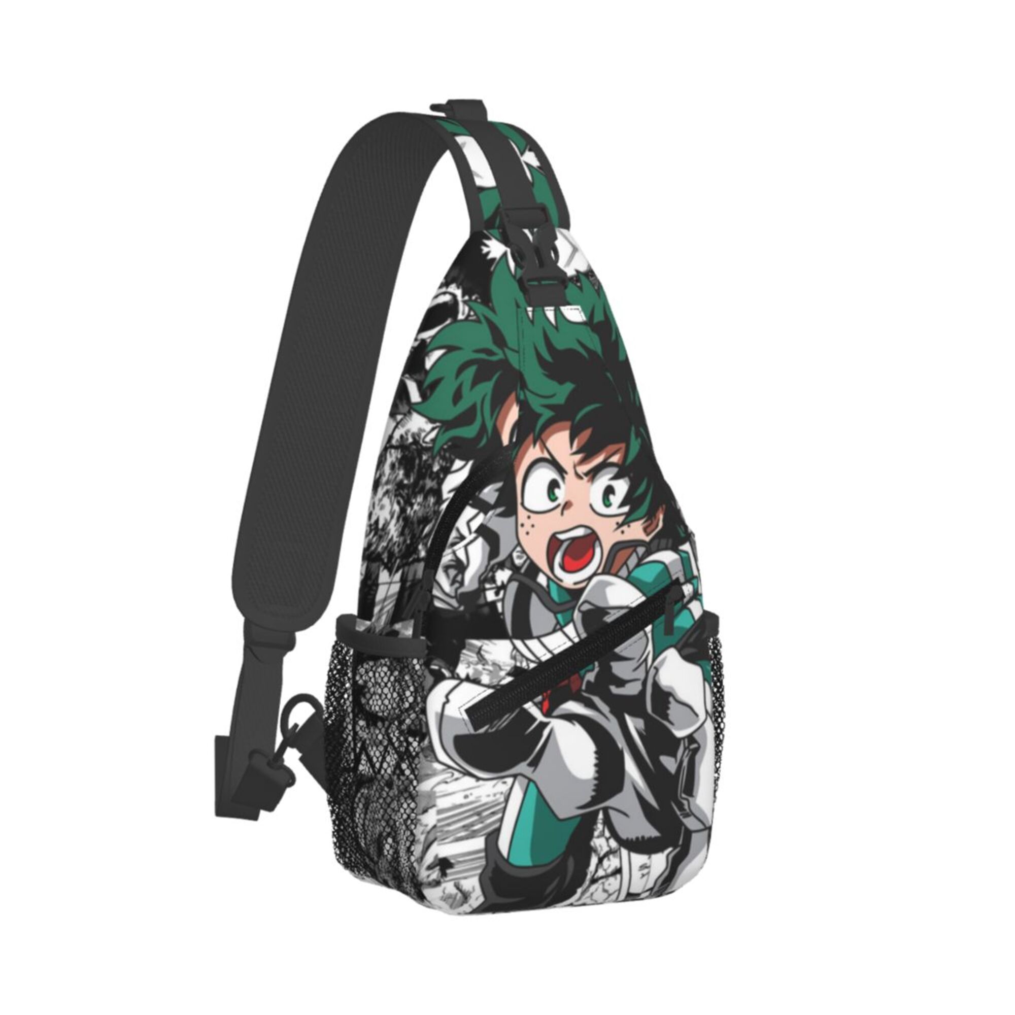My Hero Academia x OUTDOOR Products - Izuku Midoriya Tote Shoulder Bag with Can Badge