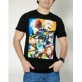 thumbnail image 1 of My Hero Academia Japanese Anime Men's Officially Licensed Character Grid Tee T-Shirt (Small, Black), 1 of 4
