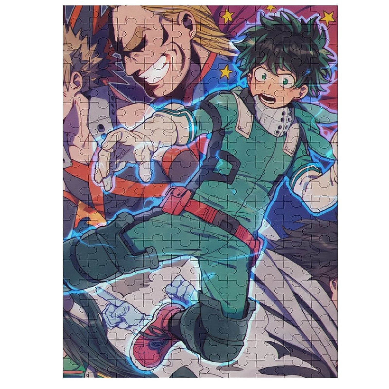 My Hero Academia Jigsaw Puzzle, Wood Puzzles Adult, 200 PCS Jigsaw ...