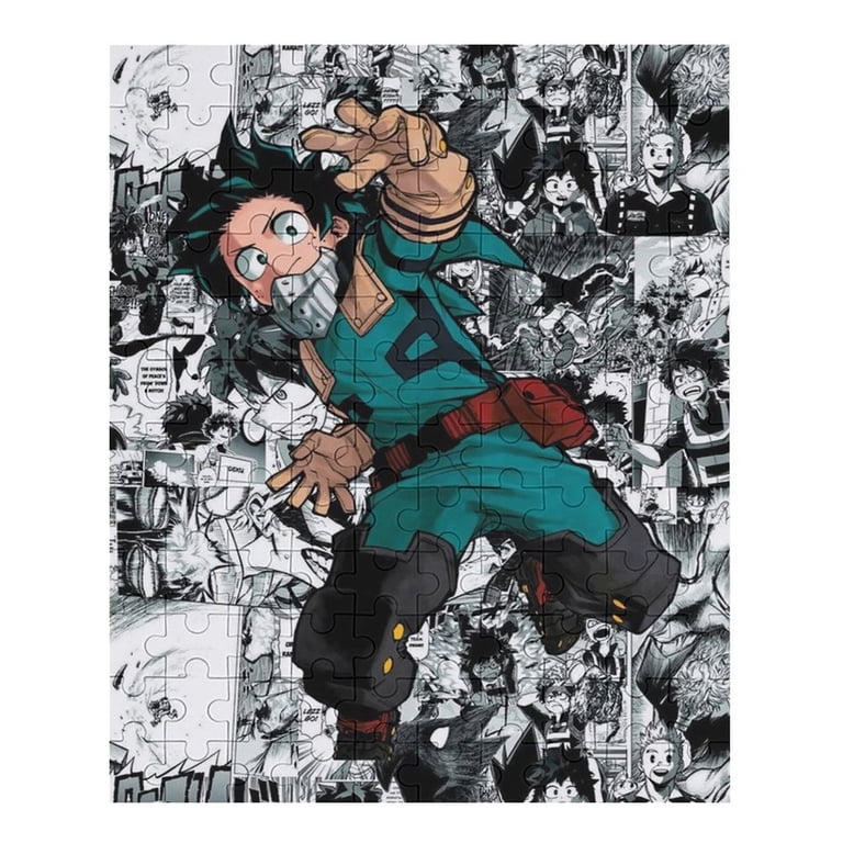 My Hero Academia Jigsaw Puzzle, Wood Puzzles Adult, 70 PCS Jigsaw