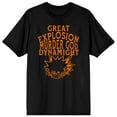 thumbnail image 1 of My Hero Academia Katsuki Great Explosion Murder God Dynamight Crew Neck Short Sleeve Men's Black T-shirt-XXL, 1 of 4