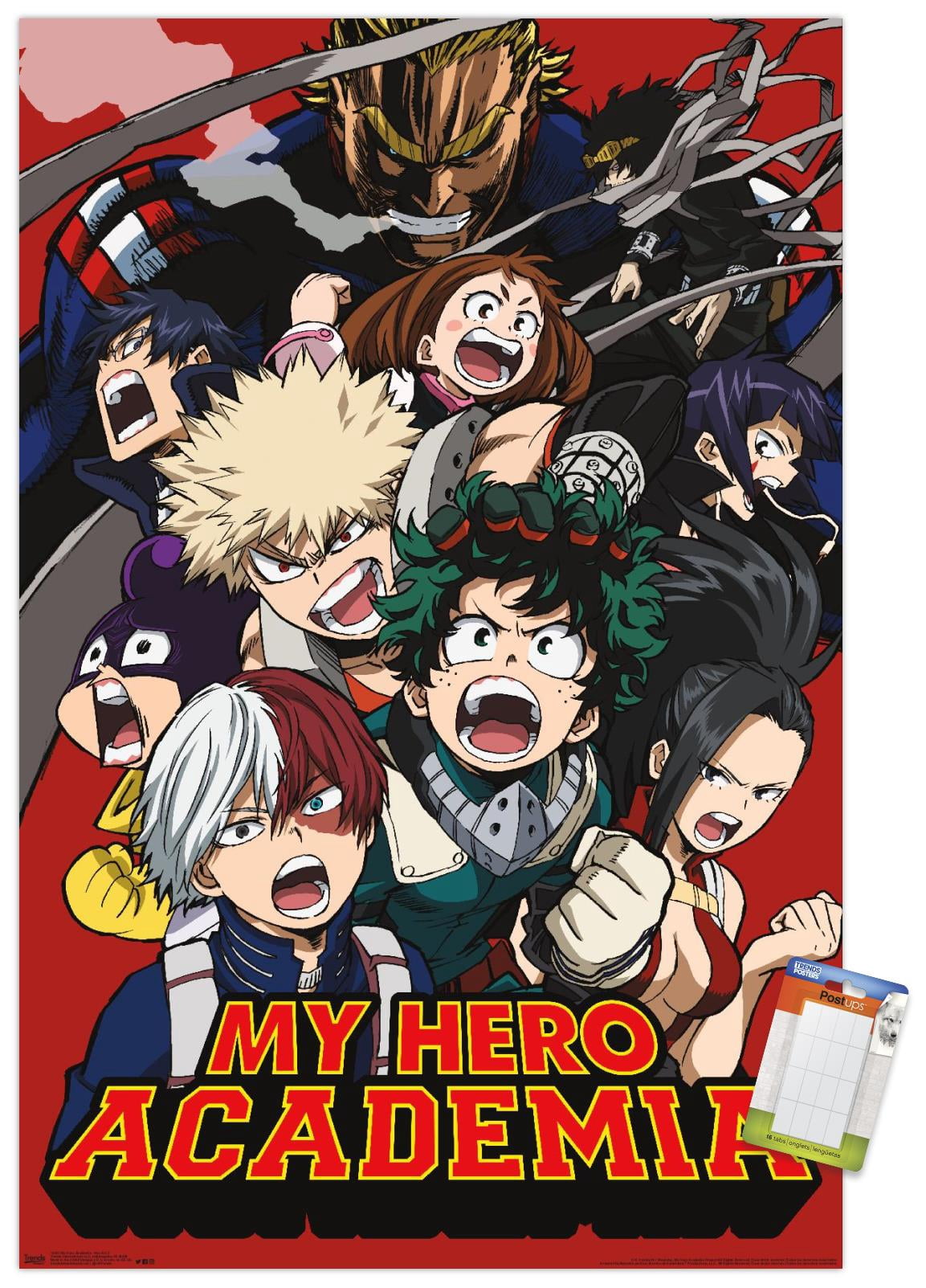 My Hero Academia - Key Art 2 Wall Poster, 14.725" x 22.375"