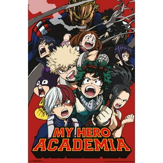 My Hero Posters My Academia in Academia Hero