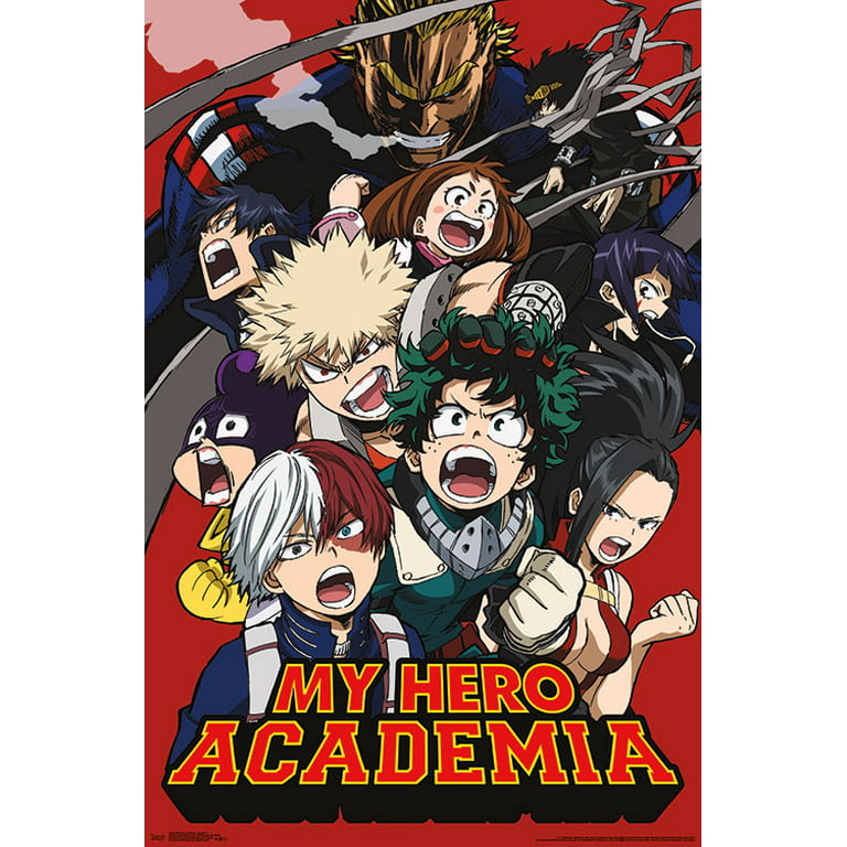 My Hero Academia - Key Art 2 Wall Poster, 22.375 x 34