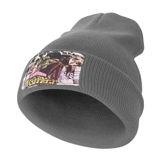 My Hero Academia Knitted Cap for Men Women Soft Beanie Hat Casual Thermal Watch Cap Winter Warm Beanies