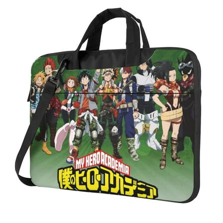 My Hero Academia Laptop Bag, 13 inch Computer Bag Messenger Shoulder Bag Carrying Case for Laptop or Tablet