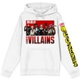 thumbnail image 1 of My Hero Academia League of Villains Men's White Graphic Hoodie, 1 of 2