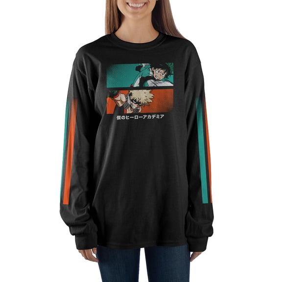 My Hero Academia Long Sleeve Tee Shirt-XX-Large