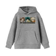 thumbnail image 1 of My Hero Academia Main Character Grid Youth Athletic Gray Graphic Hoodie - L, 1 of 1