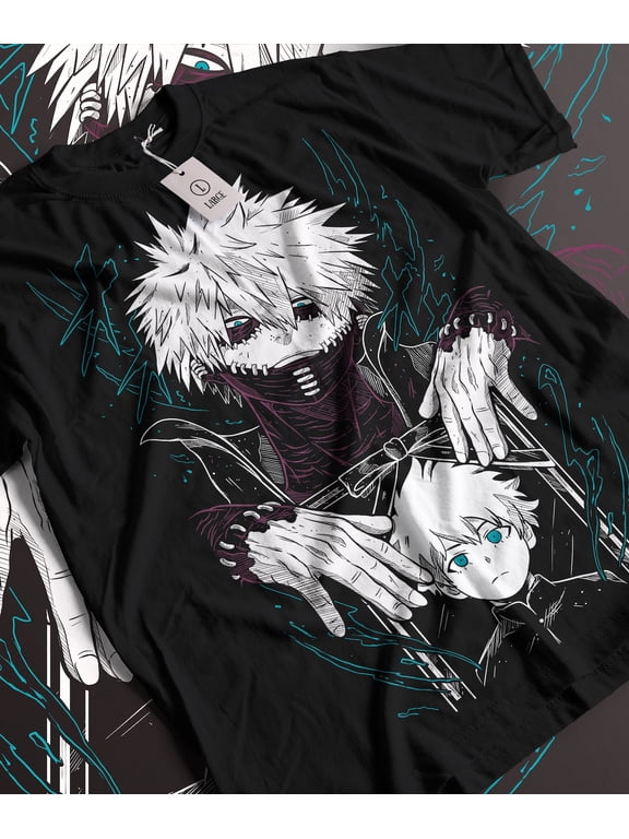 My Hero Academia Manga Anime Tshirt, Boku no Hero Dabi Shirt, Shoto Todoroki
