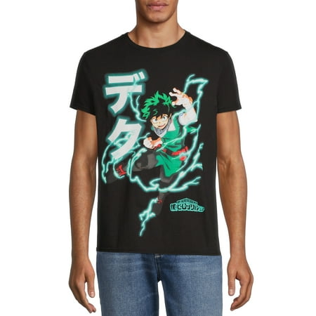My Hero Academia Men's Izuku Midoriya Graphic Tee