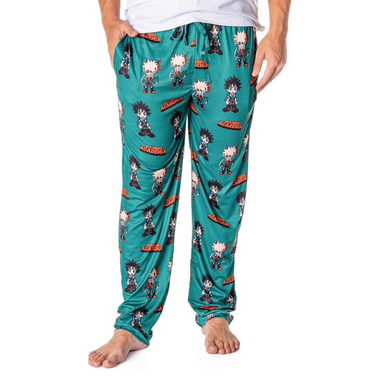 My Hero Academia Men's Izuku Midoriya and Katsuki Bakugo Anime