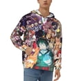 thumbnail image 1 of My Hero Academia Mens Active Sweatshirts Cozy Hoodie 3d Graphic Sweater Casual Winter Clothes Tops Coat Xx-Large, 1 of 7