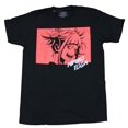 thumbnail image 1 of My Hero Academia Mens T-Shirt -  Himiko Toga Red Print face Image (X-Large), 1 of 1