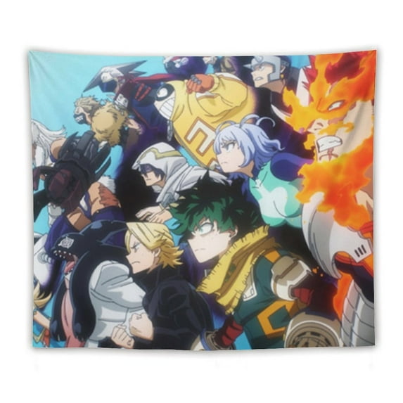 My Hero Academia Mha Tapestry Luxury Wall Hanging Tapestries Decoration For Living Room Bedroom Dormitory Mural Blanket Wall Art Tapestry