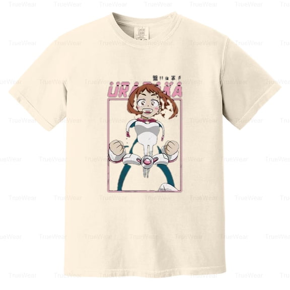 My Hero Academia, Ochako Uraraka, Anime, Cosplay, Manga, Uravity, Cute Comfort Color T-Shirt Unisex, up to 4XL
