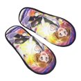 thumbnail image 1 of My Hero Academia Ochako Uraraka Furry Slippers For Men Women Fuzzy House Slippers Winter Anti-Slip Indoor And Outdoor Slip On Shoes Medium, 1 of 8