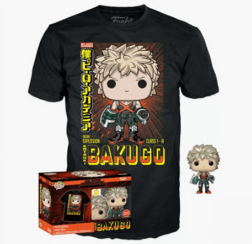 My Hero Academia POP! Katsuki Bukugo and T-Shirt GameStop Exclusive Medium