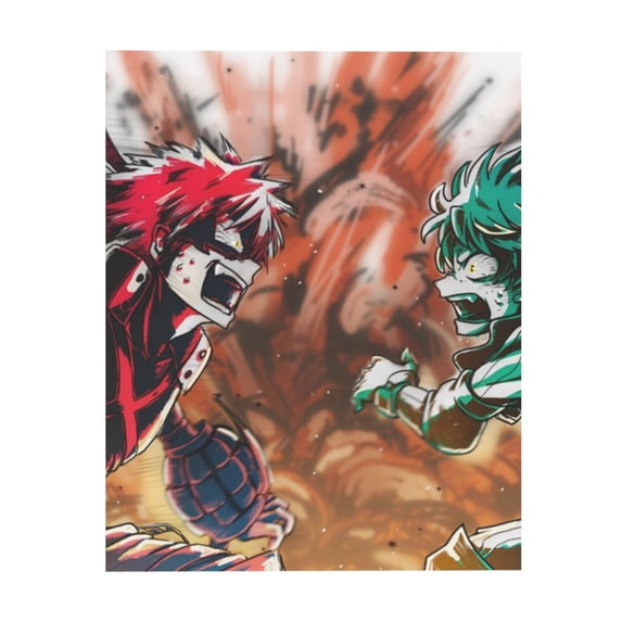 My Hero Academia Poster, Canvas Decorative Poster, Wall Hanging Painting for Bedroom Living Room Dorm