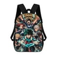 thumbnail image 1 of My Hero Academia Printed Backpack 17 Inch Shoulder Backpack Lightweight High-capacity Casual Daypack Bookbag, 1 of 8