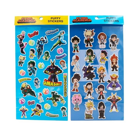 My Hero Academia Puffy Sticker Sheet - 1 Random