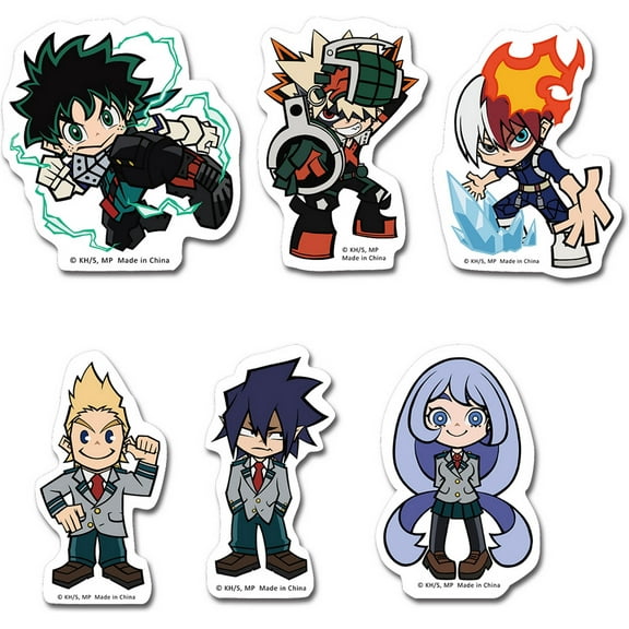 My Hero Academia- S3 SD Group 01 Sticker Die Cut 3.5"