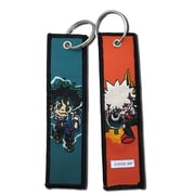 My Hero Academia S5 - SD Midoriya Izuku "Deku" And Katsuki Bakugo Fabric Keychain