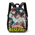 thumbnail image 1 of My Hero Academia School Bag Daypack Multipurpose Backpack Satchel Bookbag Oxford Cloth Adjustable Shoulders Rucksack, 1 of 6