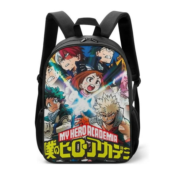 My Hero Academia School Bag Daypack Multipurpose Backpack Satchel Bookbag Oxford Cloth Adjustable Shoulders Rucksack
