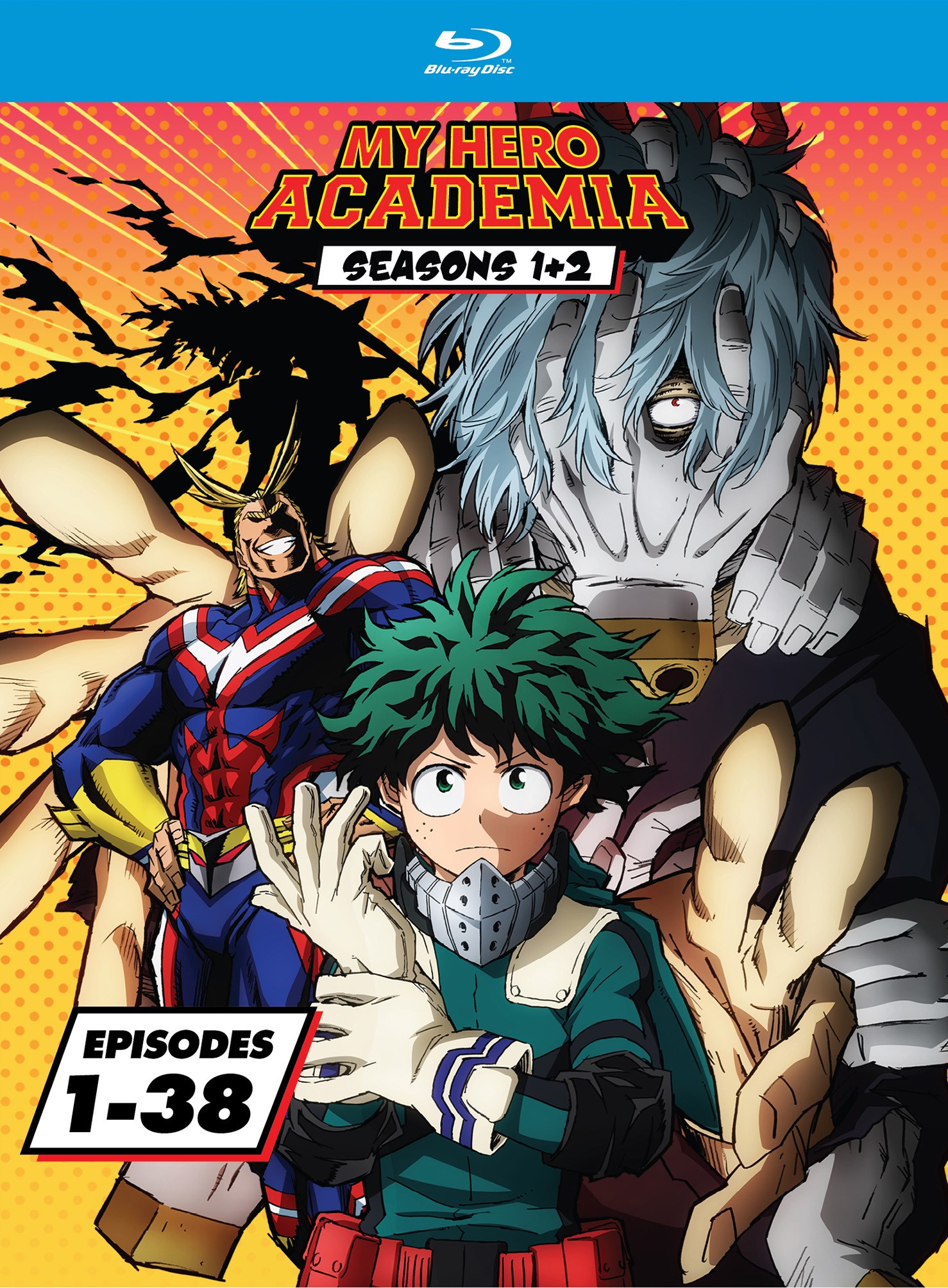 My Hero Academia: Season 1 and 2 (Walmart Exclusive) (Blu-ray Crunchyroll) - image 1 of 2