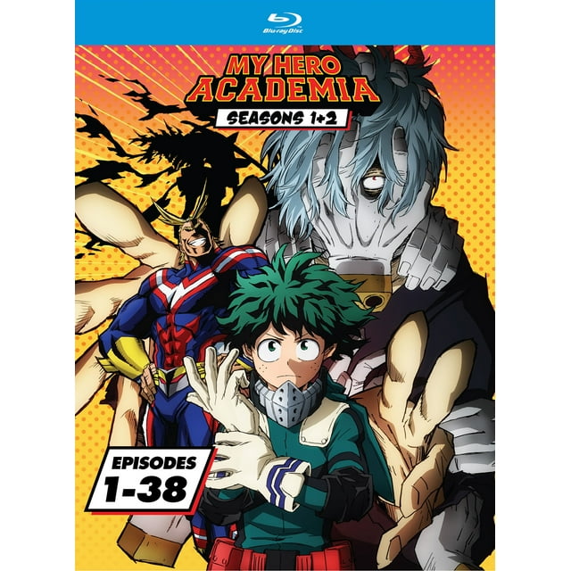 My Hero Academia: Season 1 and 2 (Walmart Exclusive) (Blu-ray Crunchyroll)