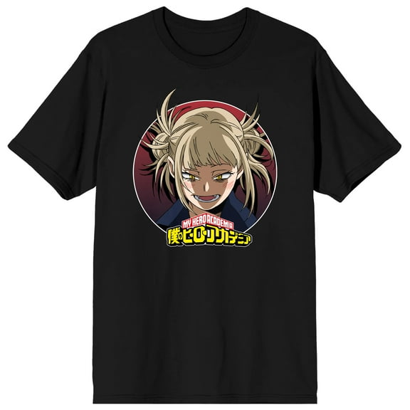 My Hero Academia: Season 2 Himiko Toga Men's Black Short Sleeve Tee