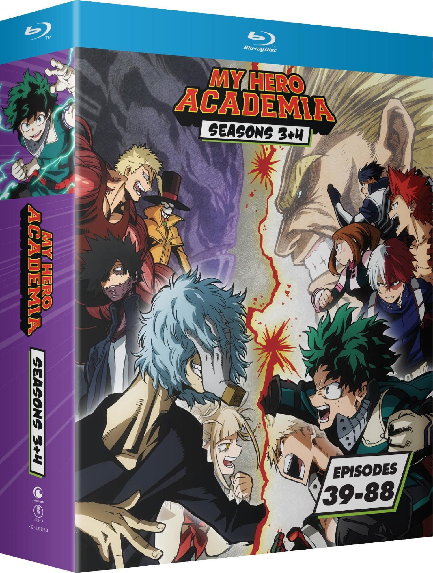 Walmart Exclusive: My Hero Academia - Season 3 & 4, Blu-ray
