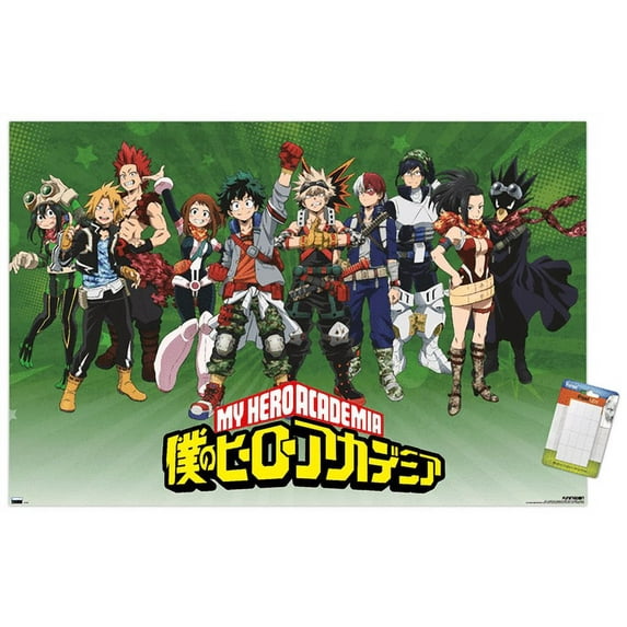 My Hero Academia: Season 4 - Group Wall Poster, 22.375" x 34"