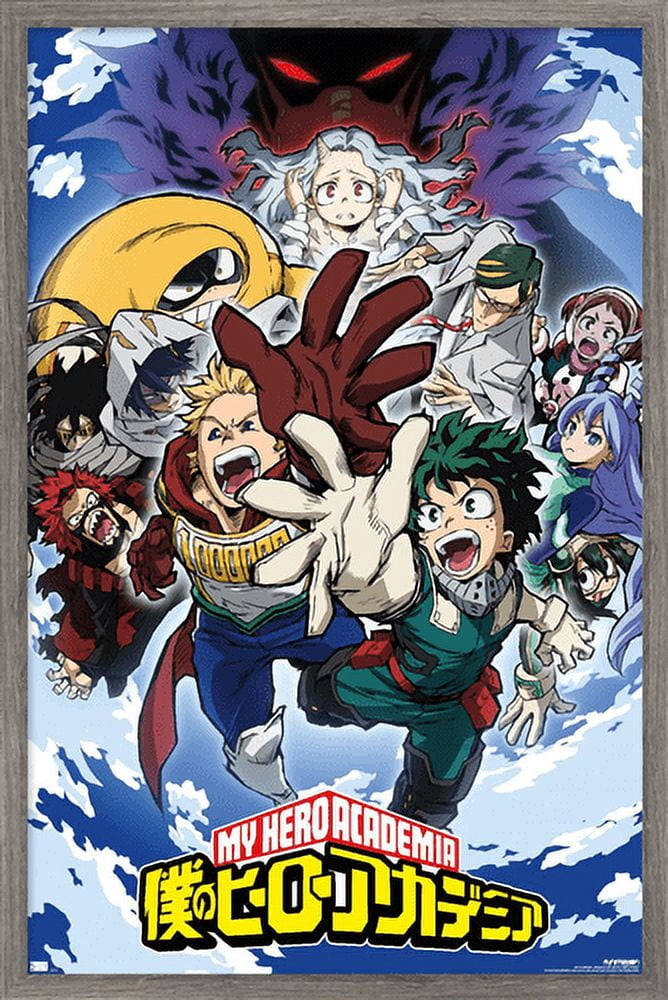 My Hero Academia: Season 4 - Key Art Wall Poster, 22.375 x 34