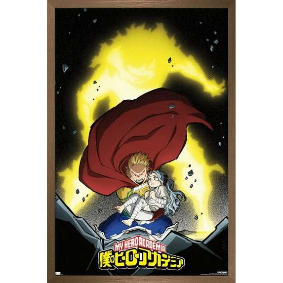 My Hero Academia: Season 4 - Mirio Visual Wall Poster, 22.375" x 34", Framed