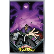 My Hero Academia: Season 4 - Overhaul Visual Wall Poster, 22.375" x 34" Framed