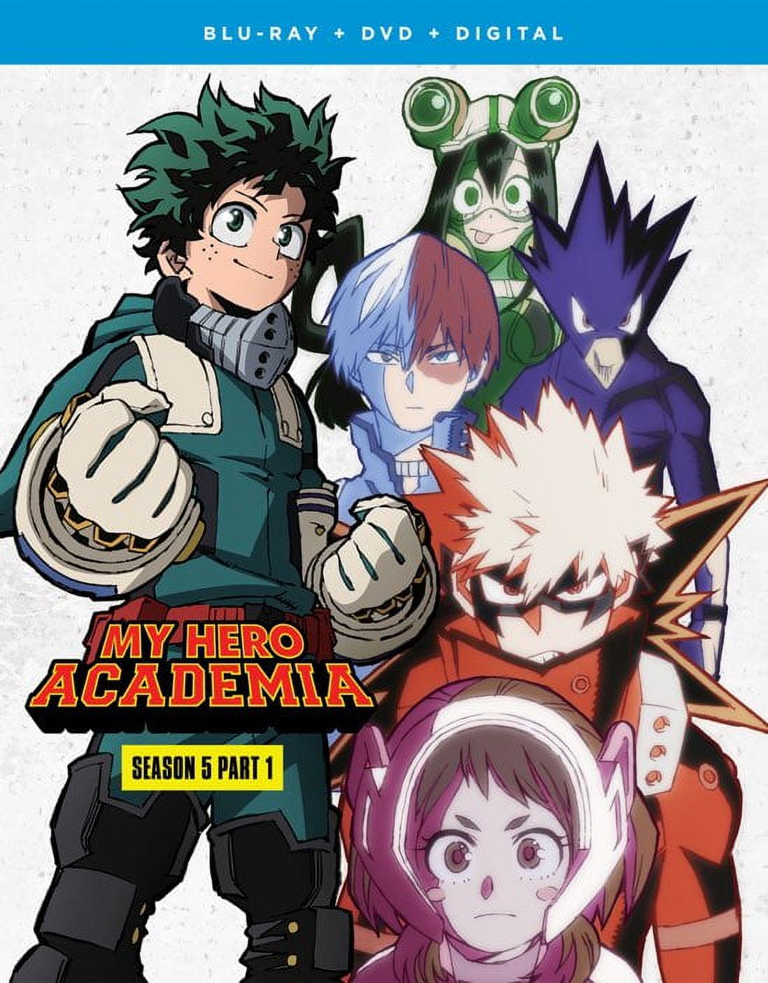 My Hero Academia: Season 5 Part 1 (Blu-ray/DVD + Fun Digital Crunchyroll)