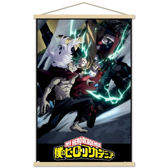 My Hero Academia: Season 7 - Key Art Wall Poster with Magnetic Frame, 22.375" x 34"
