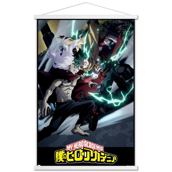 My Hero Academia: Season 7 - Key Art Wall Poster with Magnetic Frame, 22.375" x 34"