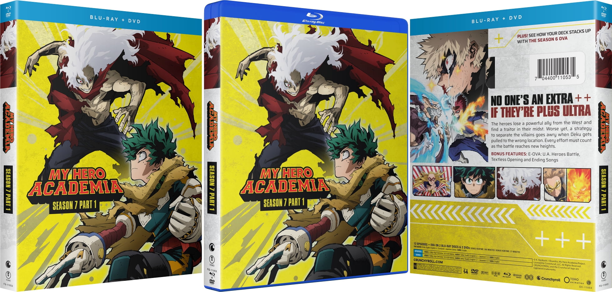 「僕のヒーローアカデミア」1～7シーズン+劇場版 Blu-ray Box My Hero Academia: Season 7 Part 1 (Blu-ray) Crunchyroll